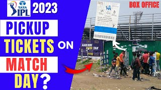 How To Pickup IPL Physical Tickets On Match Day  IPL Ticket Booking 2023  Bookmyshow Box Office [upl. by Xenia]