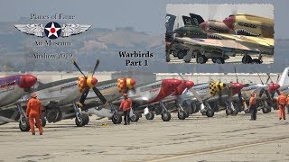 Planes of Fame airshow 2019 Warbirds part 1 [upl. by Tate]