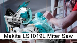 Makita LS1019L Miter Saw [upl. by Ahsinat]