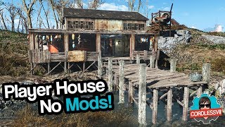 Fallout 4  Player House No Mods [upl. by Airdua]