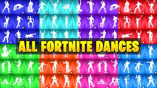 ALL FORTNITE OG DANCES amp EMOTES FROM CHAPTER 1 [upl. by Ashleigh740]