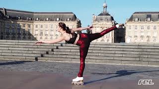 Urban inline figure skating in Bordeaux [upl. by Alesiram491]