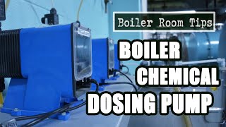 Chemical Dosing Pumps  Boiler Room Tip [upl. by Corkhill]