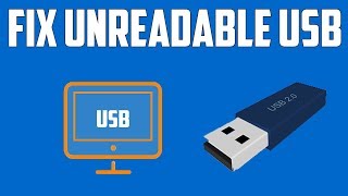 How To Format CorruptedUnreadable USB Pendrive Fix [upl. by Adao]