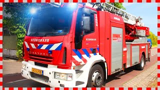 Brandweer filmpjes 🚒 Brandweerautos en brandweer kinderfilmpjes 🔥 [upl. by Llehsem]