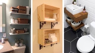 20 Genius Small Bathroom Storage Ideas [upl. by Phelgen]