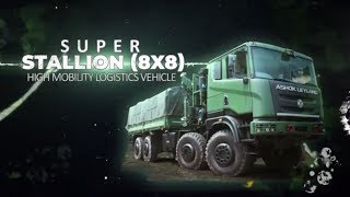 Ashok Leyland Super Stallion 8x8 [upl. by Nerrag933]