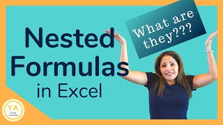 What is a Nested Formula in Excel  Tutorial [upl. by Sathrum]