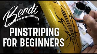 How to Pinstripe  Pinstriping for Beginners [upl. by Wernda]