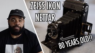 Zeiss Ikon Nettar 6x9  My favorite of the Folding Film Cameras [upl. by Clift420]