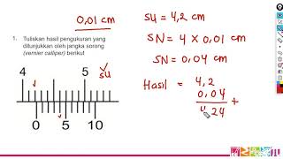 Pembahasan Soal Jangka Sorong dan Mikrometer Sekrup [upl. by Firestone359]