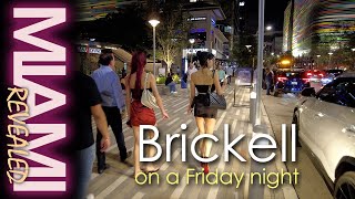 Brickell on a Friday night 4K [upl. by Thormora457]