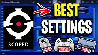 Scoped Fortnite Chapter 2 Settings Controller Binds and Setup Tfues DUO [upl. by Amlas]