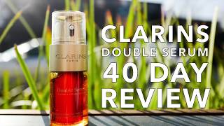 Clarins Double Serum 40 Day Review [upl. by Salter]