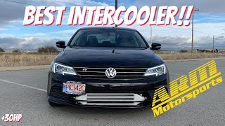 Jetta INSANE Intercooler Upgrade  VW MK6 Jetta [upl. by Shel]