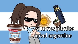 si te ries pierdes nivel argentinogacha club [upl. by Kali201]