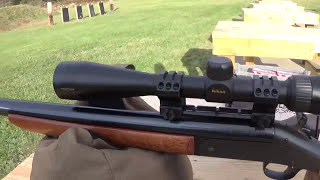 Fun 12 gauge slug challenge300 yards [upl. by Nalyd]