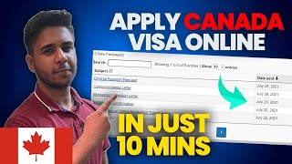 HOW TO APPLY STUDY VISA FOR CANADA ONLINE  STEP BY STEP PROCESS 2021 [upl. by Ennagem]