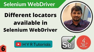 Different Locators available in Selenium WebDriver  Element Selection Strategies [upl. by Nylhtak]