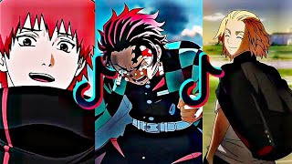 Anime edits  TikTok compilation part 1 [upl. by Carolle22]