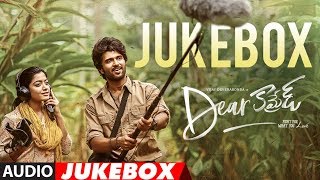 Dear Comrade Telugu Jukebox  Vijay Devarakonda Rashmika  Justin Prabhakaran [upl. by Eedrahs384]