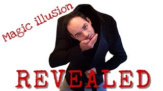 Head drop illusion trick REVEALED  How to [upl. by Alexi71]