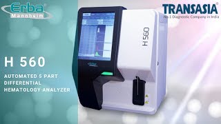 H 560 Automated 5 Part Differential Hematology Analyzer [upl. by Acinorehs]