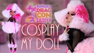 RECREATING MY POODLE DOLL  DRAGCON LA 2018 VLOG [upl. by Past442]