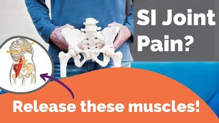 Sacroiliac SI Joint Pain amp Tight Hip Flexors [upl. by Ennovyahs]