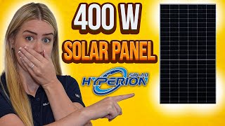 New Hyperion 400W Solar Panel [upl. by Rellia355]