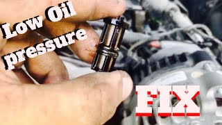 Fixing low oil pressure on Chevrolet Silverado [upl. by Enimisaj]