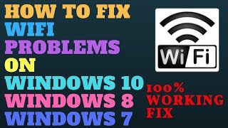 How to Fix WiFi Problems on Windows 10 [upl. by Zanahs765]