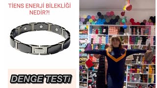 TİENS TiENERJİ BİLEKLİK DENGE TESTİ [upl. by Aara]