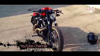 THE BEST 10 Harley Davidson Sportster 883  Chopper  Bobber  Custom Bike Compilation [upl. by Aicsile580]