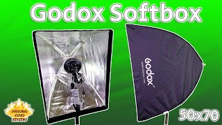 GODOX Softbox 50x70 Review [upl. by Ahsile14]