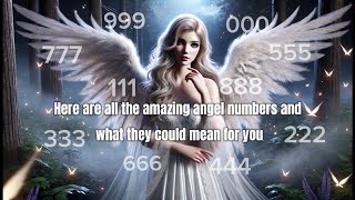 All the Angel Numbers Explained [upl. by Aislehc280]