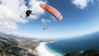 Extreme Freestyle Paragliding Tricks with Marvin Ogger [upl. by Nerw]