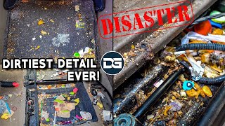 Deep Cleaning The NASTIEST Vehicle Ive Ever Seen  Insane 20 Hour Detailing Transformation [upl. by Covell833]