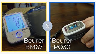 Beurer BM67 Blood Pressure Monitor amp PO30 Pulse Oximeter Review [upl. by Navanod566]