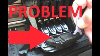 HP Designjet 500  800 Carriage Latch Repair [upl. by Levy]