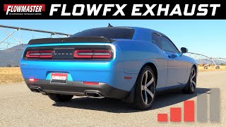 201516 Challenger RT 57L HEMI  FlowFX Catback Exhaust System 717830 [upl. by Ezalb]