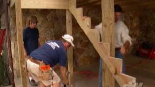 How to Install Stair StringersDIY [upl. by Jenelle]