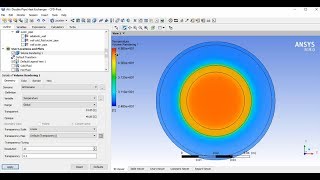 CFD Analysis of Double Pipe Counter Flow Heat Exchanger  ANSYS Tutorial [upl. by Kcinemod]