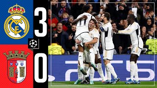 Real Madrid 30 Braga  HIGHLIGHTS  Champions League [upl. by Onra]