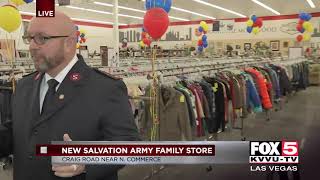 Salvation Army opens new family store [upl. by Ayn889]