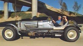 Jay Lenos 100 Year Old Racecar  Behind the Scenes [upl. by Attenor]