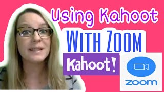 Using Kahoot with Zoom [upl. by Ennaegroeg171]