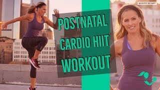 30 Minute Postnatal Cardio HIIT 2 Workout for After Pregnancy [upl. by Alyn]