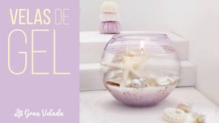 Velas decorativas con gel [upl. by Annoved]