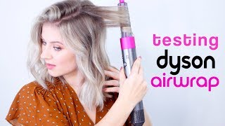 TESTING DYSON AIRWRAP ITS MAGICAL [upl. by Mariam]